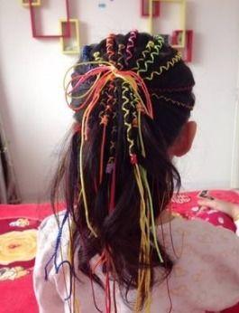 儿童编发图片大全视频,创意发型教程视频集锦